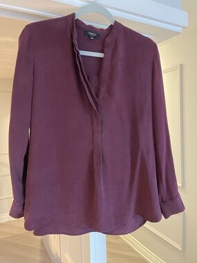 Aritzia Babaton 100% Silk Blouse – XS